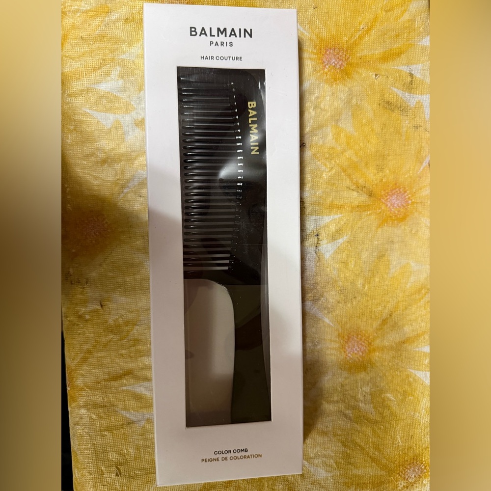Balmain Sleek Black Styling Comb